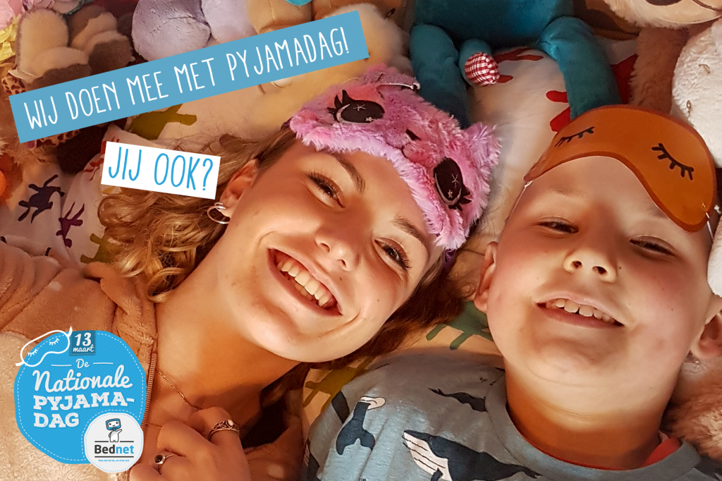 Facebook post Pyjamadag Memoranda lidorganisaties