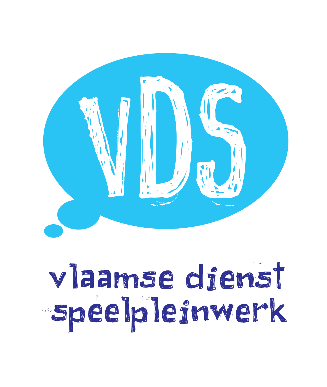 Logo Vlaamse Dienst Speelpleinwerk